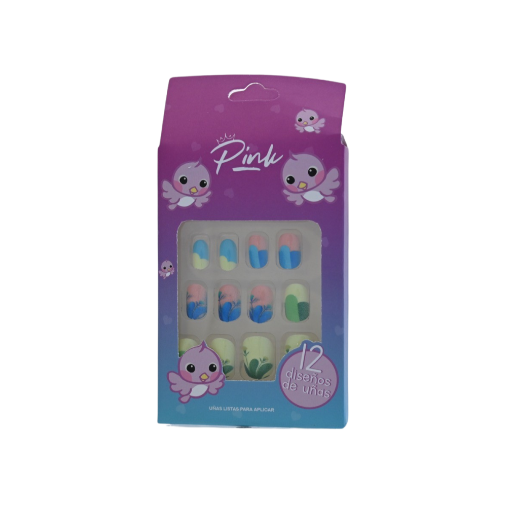 Uñas Para Niña Pre-Glue