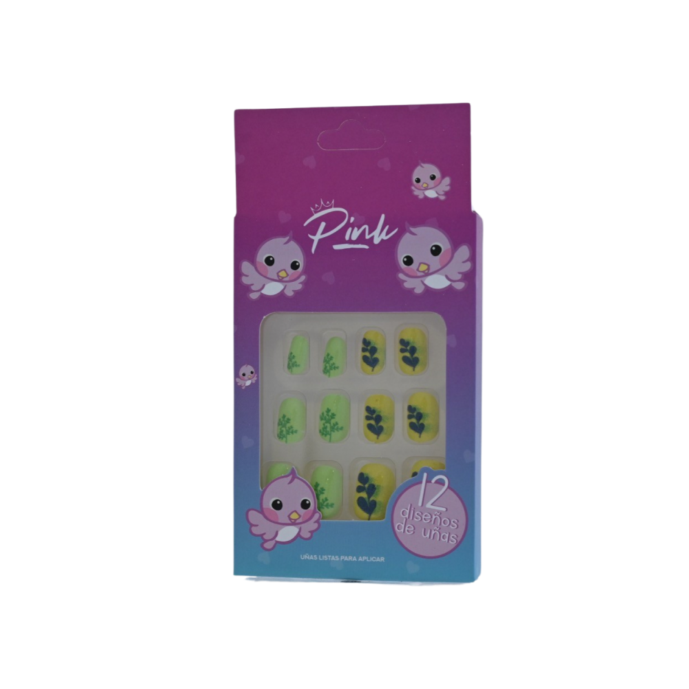 Uñas Para Niña Pre-Glue