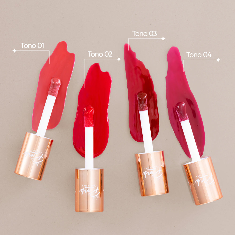 Lip Gloss Escarlate Con Vitamina E