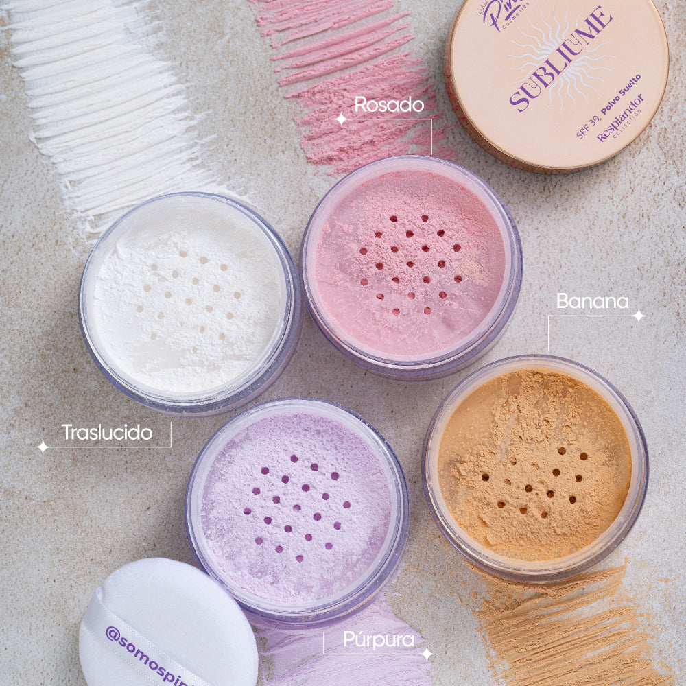 Polvo Suelto traslucido